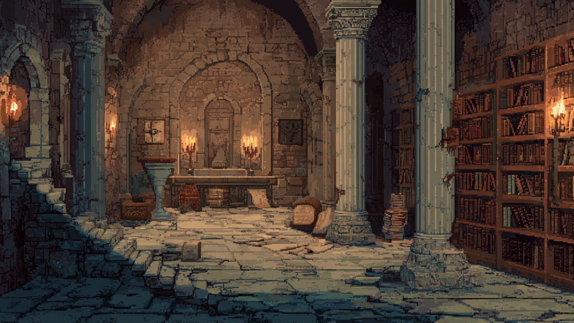 Temple library layer 1